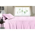 thumbnail image 3 of Wyoming King Size Sheet Set 4 Piece - 100% Egyptian Cotton - 400 Thread Count - 18" Deep Pocket - Super Comfy - Pink Stripe., 3 of 6
