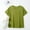 Dark Green, variant on Summer Ladies' Solid Color Contrast Top Layering Long Sleeve Soft Shirt Women Womens Long Sleeve Shirts Light Long Sleeve Women Athletic Top Oversized Tee for Women Womens Active Short Sleeve Work