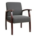 thumbnail image 1 of Fauteuil visiteur en tissu TygerClaw à dossier moyen, 1 of 3