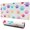Colorful Dog Paw, variant on Long Mouse Pads for Desk,Colorful Funny Dachshund Desk Mats on Top Of Desks, Desk Mouse Pad Extra Large with 3mm Non-Slip Base and Stitched Edge for Gaming,Office,Work,Home 31.5"x11.8"