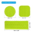 thumbnail image 2 of Uxcell Safety High Visibility Reflective Sticker Waterproof Driveway Reflector for Bicycle Motorcycle Fluorescent Green, 2 of 7