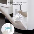 thumbnail image 2 of Bote de basura de baño Inteprter 15L Blanco con tapa de bloqueo, 2 of 6