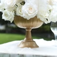 thumbnail image 5 of Efavormart 4 Pack Gold Metal Compote Pedestal Bowl Flower Vases in Grecian Urn Style, Decorative Vases Floral Wedding Centerpieces - 8.5", 5 of 5