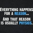 thumbnail image 3 of CafePress - Physics Is The Reason Maternity T Shirt - Maternity Dark T-Shirt, 3 of 4