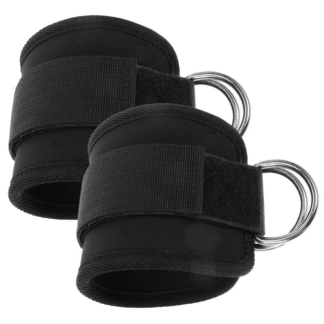 2Pcs Fitness Ankle Strap Cable Machine Ankle Belt Cable Machine Ankle Strap Ankle Training Band