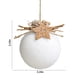 thumbnail image 3 of Decoración de árbol de Navidad blanco con guirnalda de conos para árbol de Navidad, decoración navideña de espuma blanca, adorno navideño colgante Fes el decorativo, 3 of 8