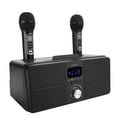 thumbnail image 2 of Wireless Microphone System, Karaoke Sound Integrated BT Connection  For Karaoke Black, 2 of 8