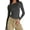 2# Dark Grey, variant on Women's Casual Basic Going Out Crop Tops Slim Fit Short Sleeve Crew Neck Tight T Shirts