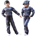 thumbnail image 1 of 4-12Y Niño Niños Wolverines Cosplay Disfraz Superhéroe Hulk Thor Capitán ironman venom Halloween/Carnival Fiesta Vestido De Lujo, 1 of 4