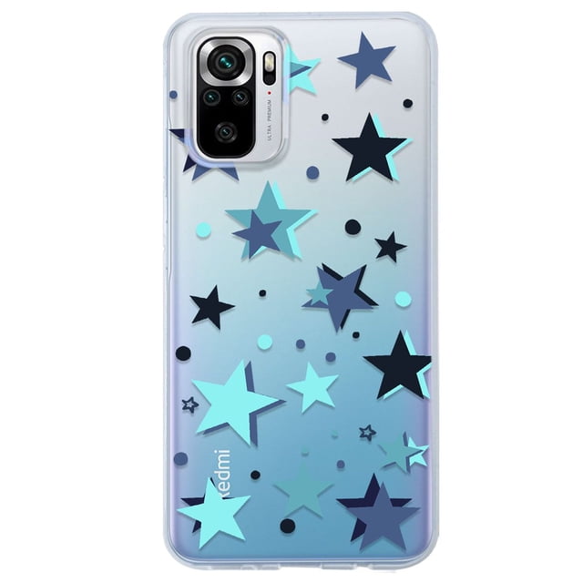 Funda Antigolpes para Xiaomi Redmi Note 10 Pro Estrellas Azules InstaCase