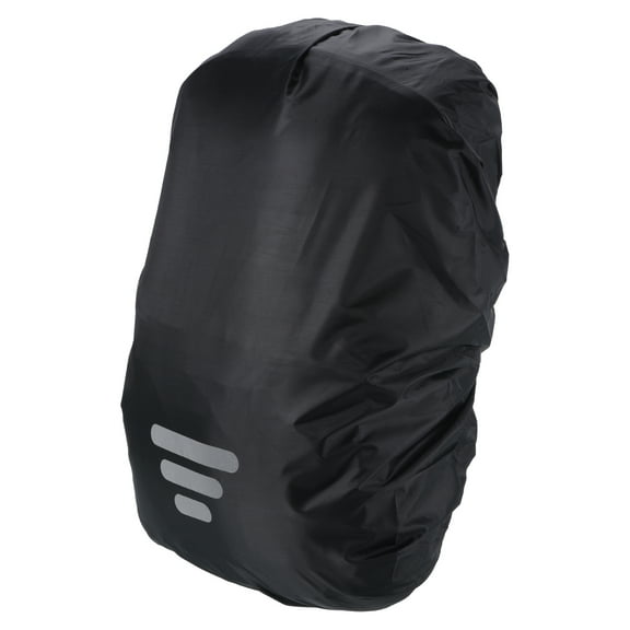 Uxcell 30-40L Waterproof Rucksack Cover, Backpack Rain Cover, M, Black