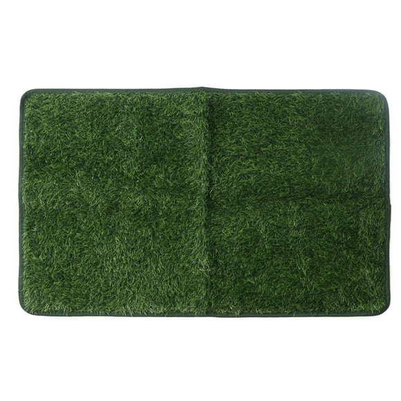 Dog Toilet Traywith Artificial Gras,Dog Toilet Tray Waterproof Fake Pee Grass Trayfor Dogs Pet Toilet Tray Enhanced Features