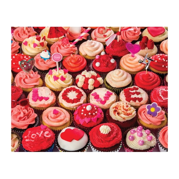 Vermont Christmas Company 1000-Piece Cupcakes of Love