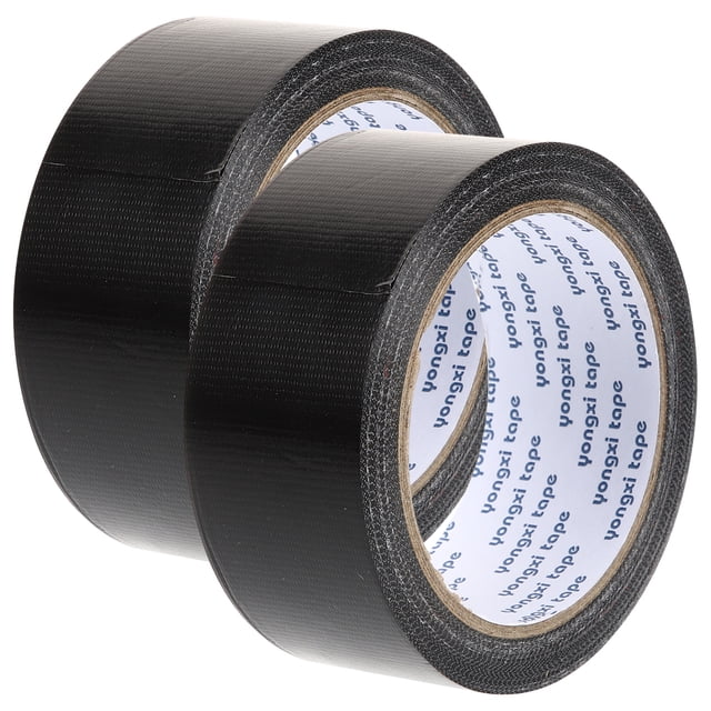 MasteelfCA 2 Rouleaux de Rubans en Tissu pour Conduits Rubans Latéraux Simples Rubans Professionnels pour Réparations Bricolage 13m/rouleau