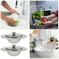 thumbnail image 2 of FENGGUIQU 2Sets Kitchen Sink Strainer Stainless Steel Sink Drain Sifter Rustproof Metal Filter, 2 of 4