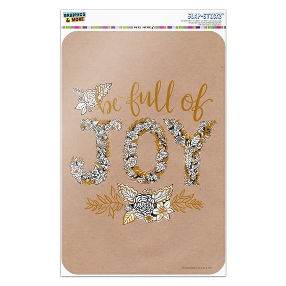 Be Full of Joy Home Business Office Sign