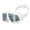 White, variant on BIMZUC Adult Swimming Goggles Prevent Fog UV Protection Wide View Diving Glasses with Storage Case, Black (9.06 inches / 23 cm)