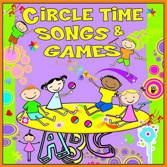 Cirlce Time Songs & Games Song CD for PK to 2nd Grade