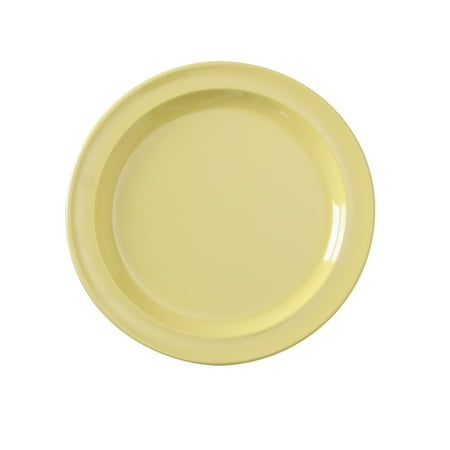 

Nessico Round Dessert Plate 5 1/2 Dia. Melamine Yellow Pack of 4