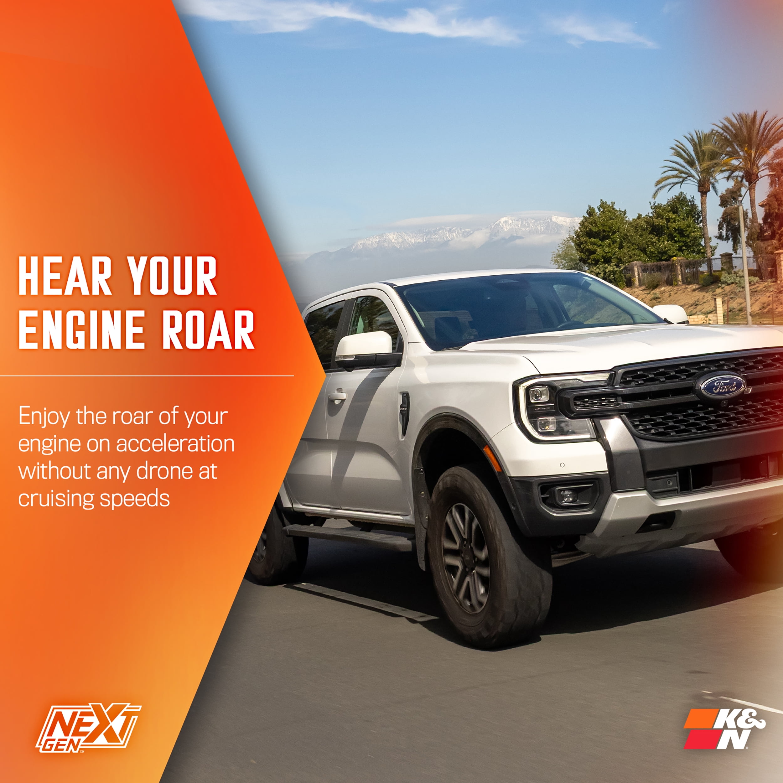 K&N Performance NextGen Cold Air Intake System: Easy Installation, Engineered to Maximize Airflow, Boost Horsepower & Torque, 50-2629