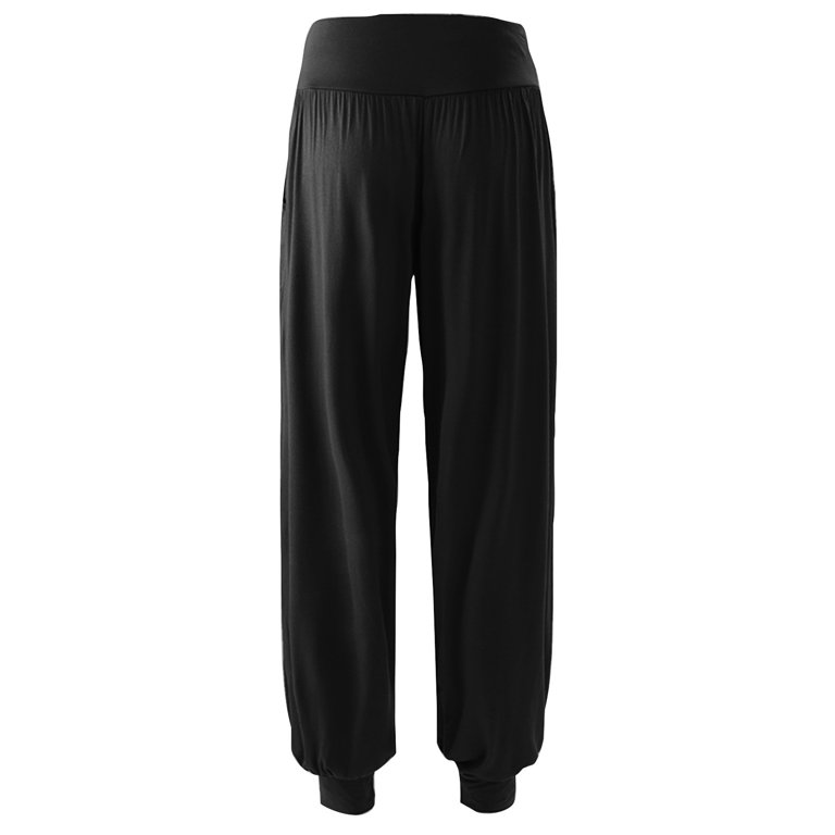 Luxalzxs Women's Hippie Harem Pants Plus Size Flowy Lounge Yoga