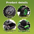 thumbnail image 5 of Track Seven 24V Ride on Excavator, 4-in-1 Construction Excavator, Dump Truck & Bulldozer, Ride on Tractor Electric Car with Remote Control, Swivel Seat, Music, Ride on Toy Car for Kids Aged 3+,Green, 5 of 7