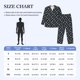 thumbnail image 4 of Balery Fastfood Pijama para Hombre de Dos Piezas con Manga Larga, Conjunto de Dormir y Descanso Suave con Bolsillos-Small, 4 of 7