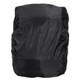 thumbnail image 1 of Universal Foldable Outdoor Camping Hiking Waterproof Dustproof Travel Backpack Rucksack Rain Cover Protector 15L-35L (Black), 1 of 4