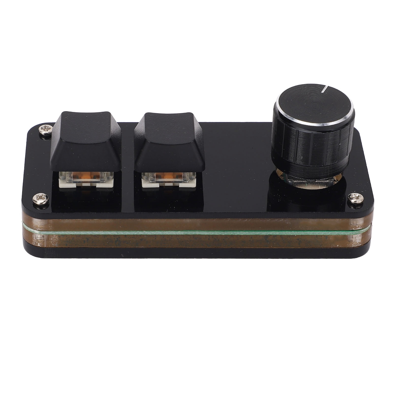 Wired Mini Mechanical Keyboard, Multifunctional 2 Key Gaming Mechanical Keyboard  for Home