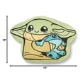 thumbnail image 2 of Mandalorian Frog Friends Travel Cloud Pillow, 2 of 5