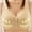 8-Beige, variant on YWDJ Bras for Women Plus Size Front Closure Bras No Wire Sleep Bras Wide Strap Full Coverage Push up Wrap Comfy Bras Padded Plus Size Comfort Bras Lounge Bras Beige XL