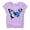 Light Violet, variant on CPNG Children's Girls and Boys T Shirt Trendy Butterfly Print Loose Fit Tees Summer Casual Crew Neck Short Sleeve T-Shirt