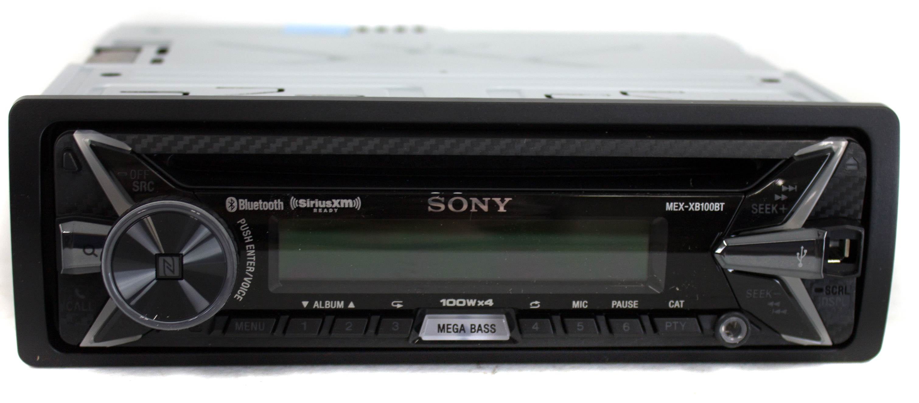 Sony MEXXB100BT Car CD receiver indash SingleDIN 100 Watts