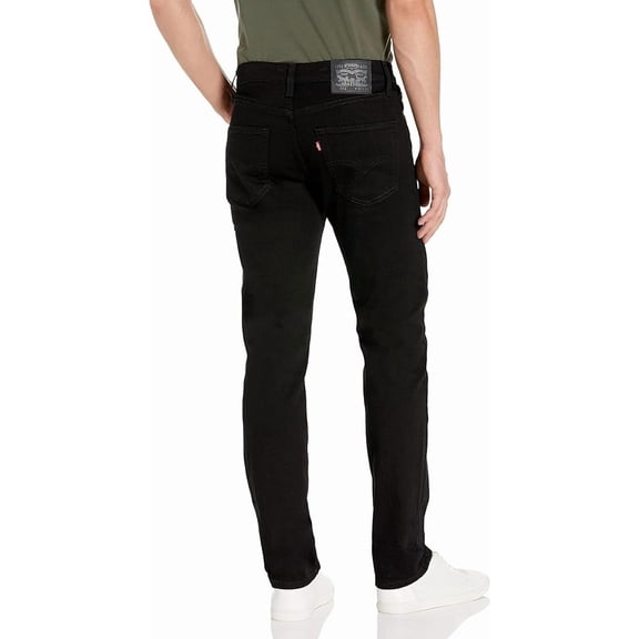 Levi's Men's 511 Slim Fit Stretch Jeans, Black, 32x29