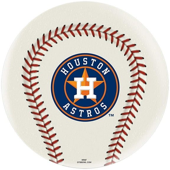 Houston Astros Undrilled Bowling Ball