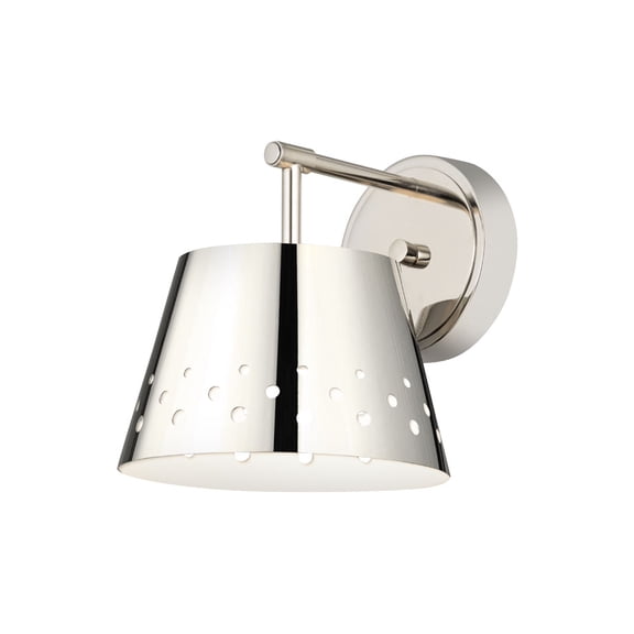 1 Light Wall Sconce-Polished Nickel Finish Z-Lite 6014-1S-Pn