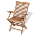 thumbnail image 3 of vidaXL 5 Piece Garden Dining Set Solid Teak Wood, 3 of 5