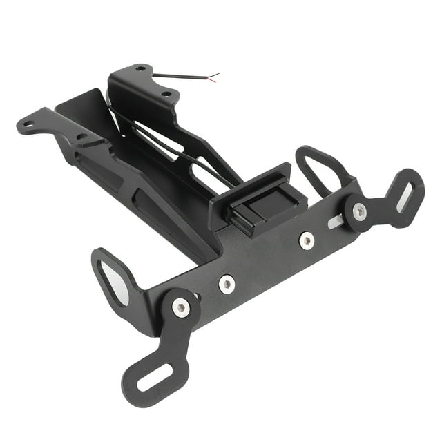 Fender Eliminate,Fender Eliminating License Plate Rear License Plate Mount License Plate Bracket Smooth Operation