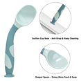 thumbnail image 3 of Baby Utensils Spoons with Travel Safe Case, Toddlers Feeding Training Spoon with Easy Grip and Bendable Function, Perfect Self Feeding Learning Spoons (SuctionBlue/Yellow), 3 of 5