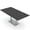 Ash, variant on 6 Person Rectangular Conference Tables w/ Rectangle Metal Base 6' Asian Night