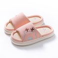 thumbnail image 5 of Willtoo Cute Bear Flax Slippers Sandals Family Set for Girls Clean Girl Aesthetic Safe Comfort Adorable and Cozy Indoor Footwear, 5 of 5