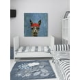 thumbnail image 4 of Marmont Hill Hipster Llama Canvas Wall Art, 4 of 7