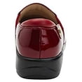 thumbnail image 3 of Alegria Womens KEL7844 Leather Slip On Clogs Red 13 Medium, 3 of 6