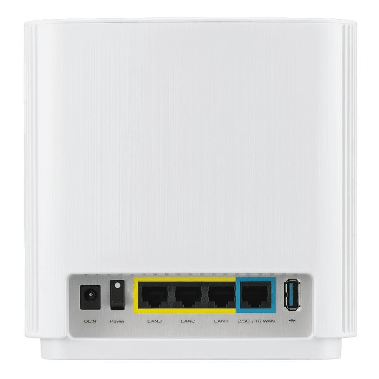 Asus - ZenWiFi XT9 AX7800 Wi-Fi 6 Tri-Band Mesh Router - White