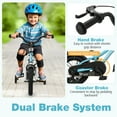 thumbnail image 5 of Costway 12" Kids Bike for 3-4 Years Old Boys & Girls with Adjustable Seat Handbrake Reflectors Blue, 5 of 10