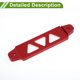 thumbnail image 5 of Soporte de sujeción de batería universal Unique Bargains, soporte de batería de aluminio rojo, 1 juego con gancho en J, tuerca, arandelas y fundas protectoras, 5 of 6