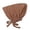 Brown, variant on Women Hijab Undercap Islamic Muslim Inner Beanies Cap with Tie Back Closure Adjustable Underscarf Hat Chemo Turban Cap