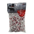 thumbnail image 1 of ProActive Sport TPTS218W120 2-1/8 Pieds' PTS Shortee Blanc Prolength Tee - Lot de 120, 1 of 3