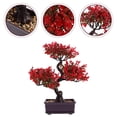 thumbnail image 4 of WORGEOUS Plantas artificiales en macetas de escritorio Faux plantas en macetas Ornamento para bonsai para casa, 4 of 7