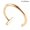 Gold 1.0*8mm, variant on Women Lips Rings Nose Ring Piercing Clip mouth Ring Fake Piercing Body Clip H:yq-Gold 1.0*8mm